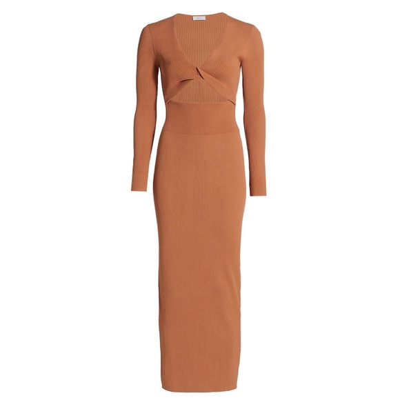 A.L.C. Madison Twist Cut-Out Maxi Dress NWT - Picture 3 of 8